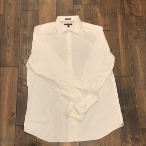 White button down